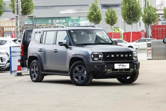 Sièges en cuir 2024 Jetour T2 Chery SUV à essence Voiture Voyageur Voyageur Automatique 4 roues jetor jet T2 T-2