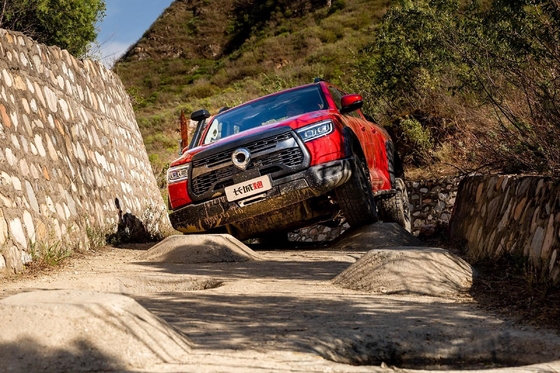 Écran tactile 2023 moteur diesel de 2,0 t camion-pick-up avec Great Wall Poer Diamond Cannon Auto