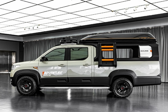Camion à essence chinois Wuling avec une puissance maximale de 150 à 200 ch et un système ESC