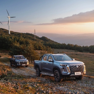 2024 Changan Lantuozhe Les camions électriques 4 vers l'avant 5 capacité de sièges