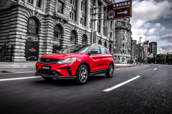 2024 Coolray Geely Cars Automatisation du volant et sièges en cuir pour un VUS 5 places