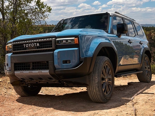 Conduire à gauche ou à droite propre Toyota Land Cruiser Prado Édition noire mate avec ESC
