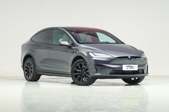 Tesla Model X voiture électrique d'occasion avec 150-200PS puissance maximale et avant 4 arrière 4 radar