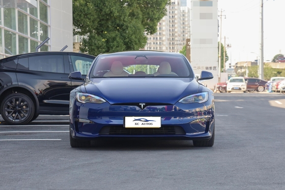 Caméra arrière à 360° Direction gauche Tesla Model S Electric Car 2023 Tambour avant + Tambour arrière