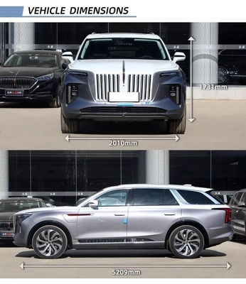 Les phares LED et ABS 2024 Hongqi E-HS9 voiture électrique pour les véhicules les plus récents énergie