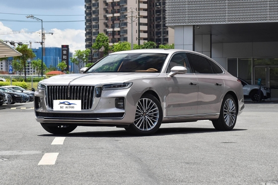Luxe Hongqi H9 2022 2.0t EV voiture électrique avec avant 4 arrière 4 radar 4988*1875*1470mm