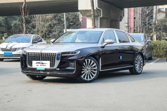 Luxe Hongqi H9 2022 2.0t EV voiture électrique avec avant 4 arrière 4 radar 4988*1875*1470mm