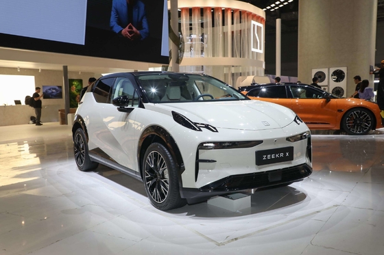 2024 Zeekr X voiture électrique 5 sièges LxWxH mm 4450x1836x1572 batterie au lithium fer phosphate