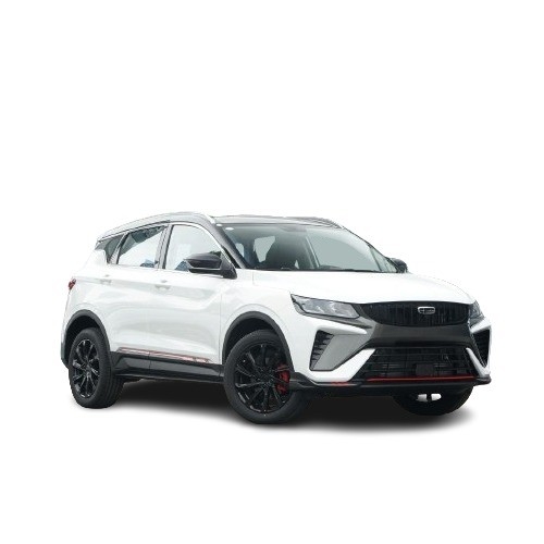 Déplacement 1,5L Geely BinYue 2WD sièges en cuir de voiture caméra arrière toit solaire voiture à essence