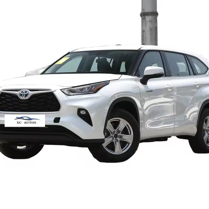 Euro VI 2023 Crown Kluger HEV Twin Engine 2.5L 2WD Élite 7 places Hybride Véhicule électrique SUV de taille moyenne