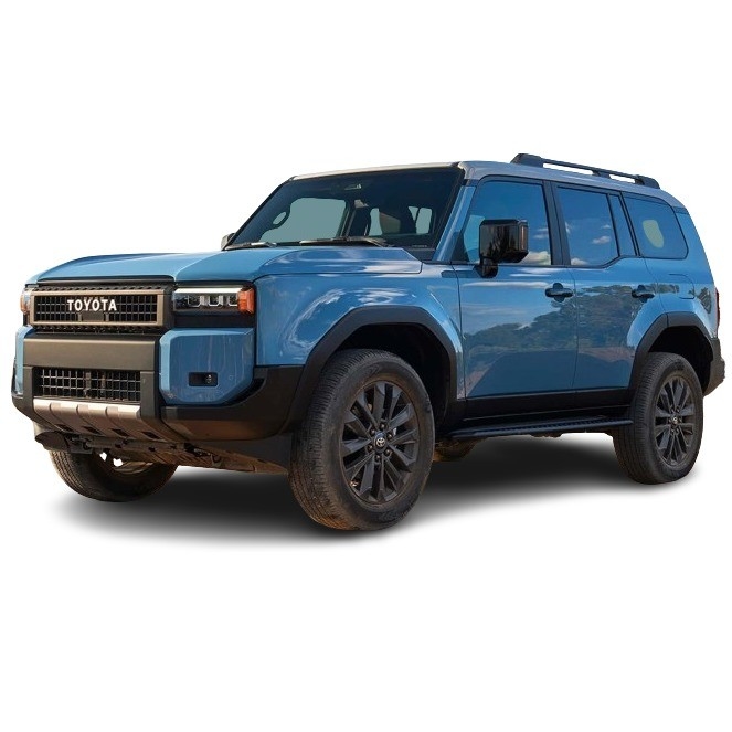 Conduire à gauche ou à droite propre Toyota Land Cruiser Prado Édition noire mate avec ESC